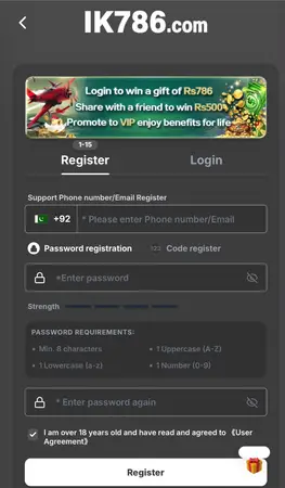 IK786 Game